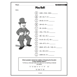 Division Worksheets Grade 6 With Answers