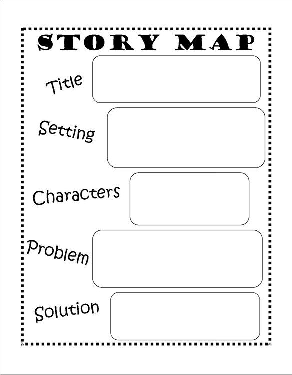 Story Map Worksheet Grade 2