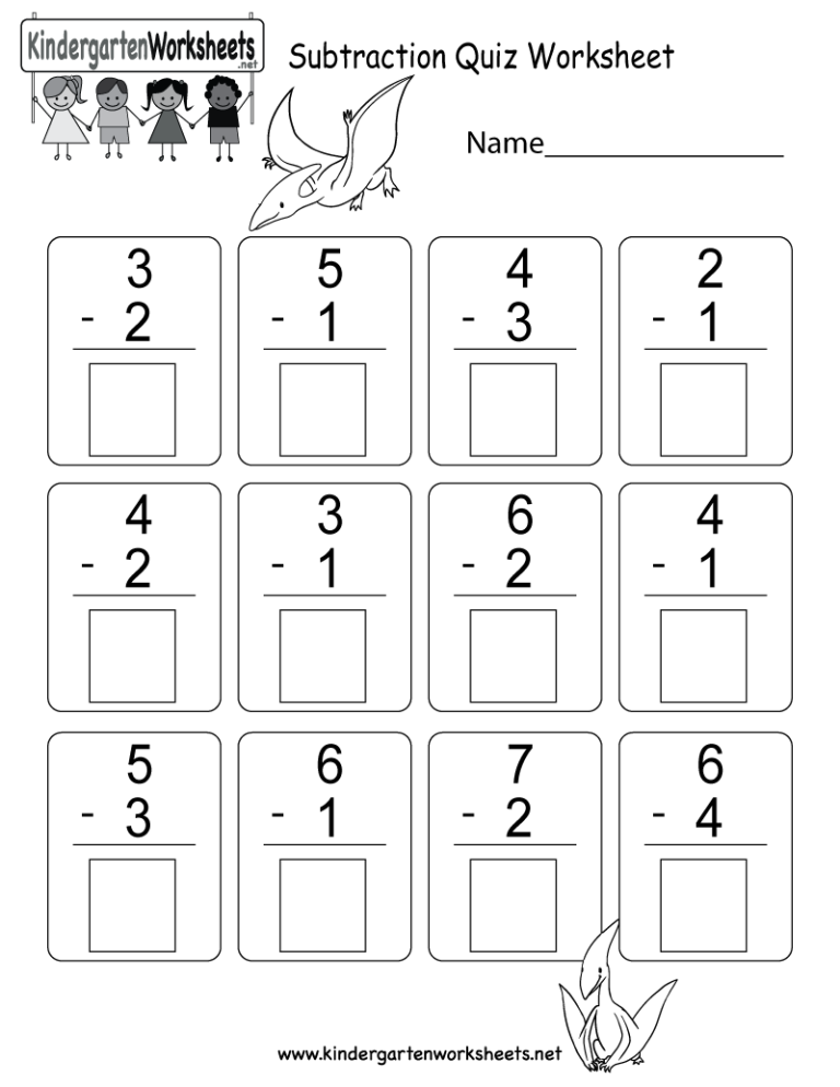 Printable Math Worksheets For Kindergarten Free