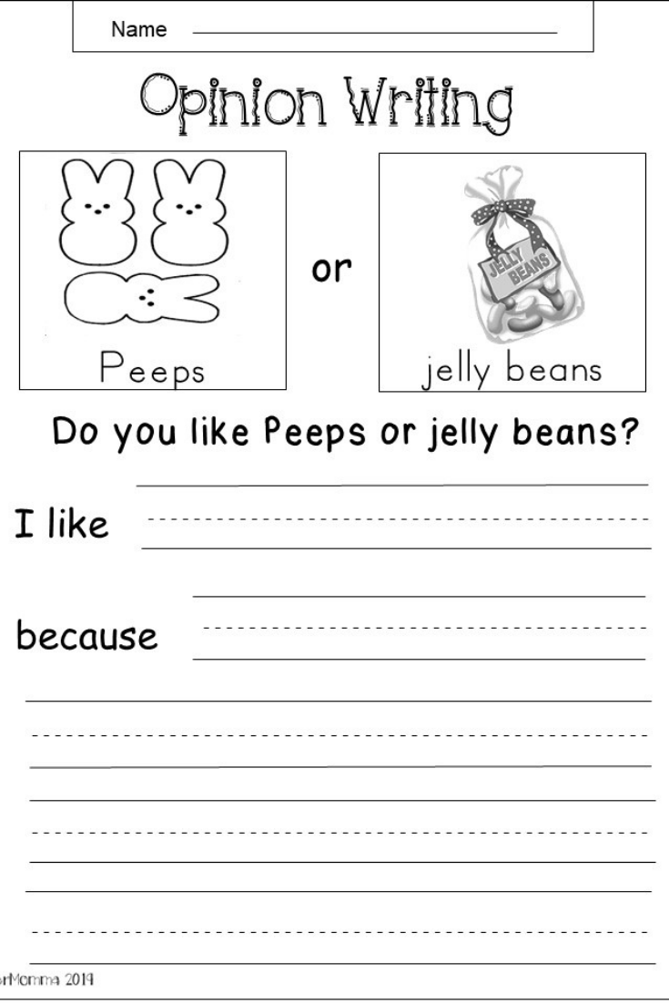 Free Printable Worksheets For 1st Grade Writing