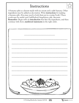 Free Writing Worksheets For 3rd Grade