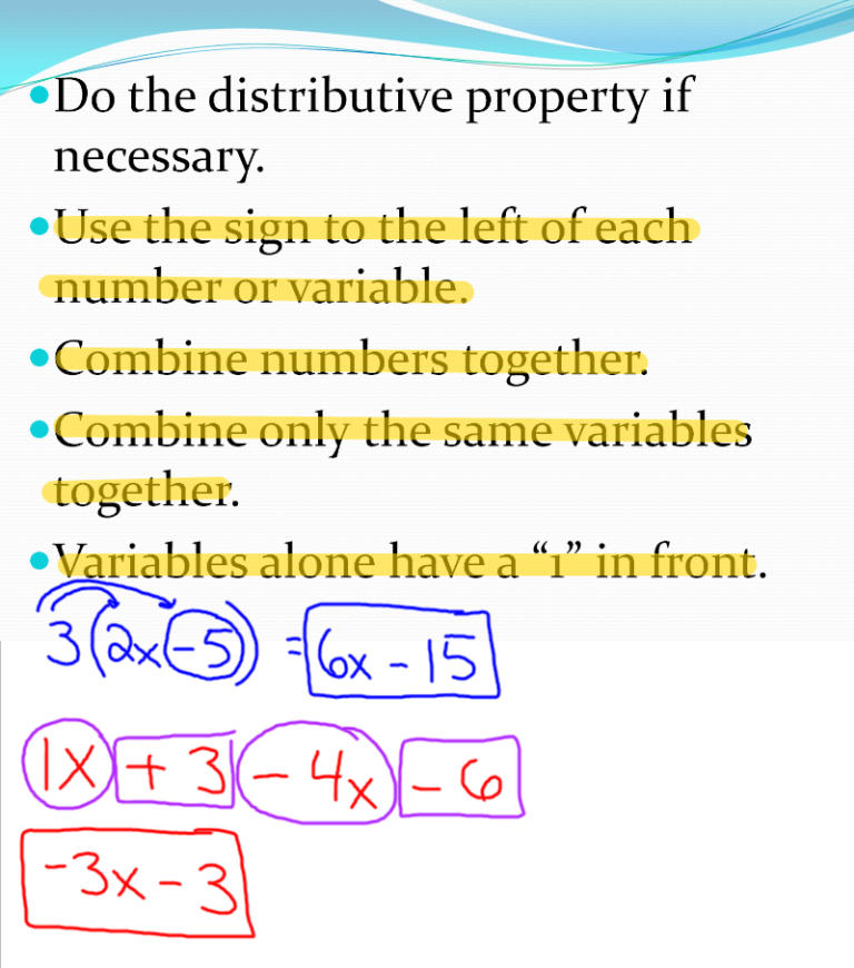 Effortless Math Worksheets Multi Step Equations