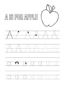 Alphabet Tracing Printables for Kids Printable alphabet worksheets