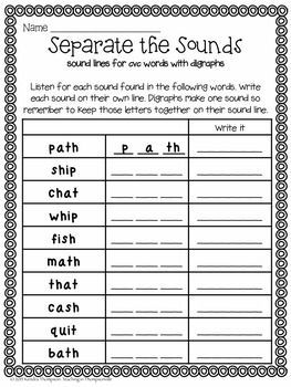 3rd Grade Dyslexia Spelling Worksheets