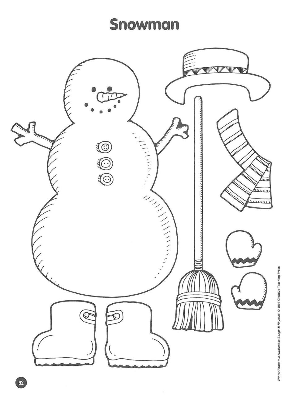 Kindergarten Christmas Cut And Paste Worksheets