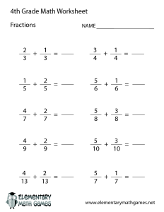 14 Best Images of Fourth Grade Math Worksheets 4th Grade Math