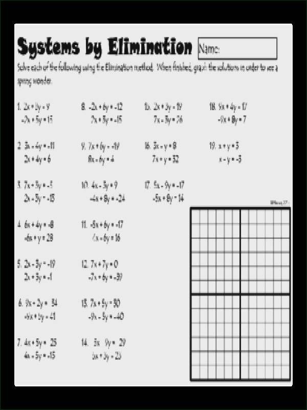 Solving Systems Of Equations Worksheet Inspiring Nice in 2020 Systems
