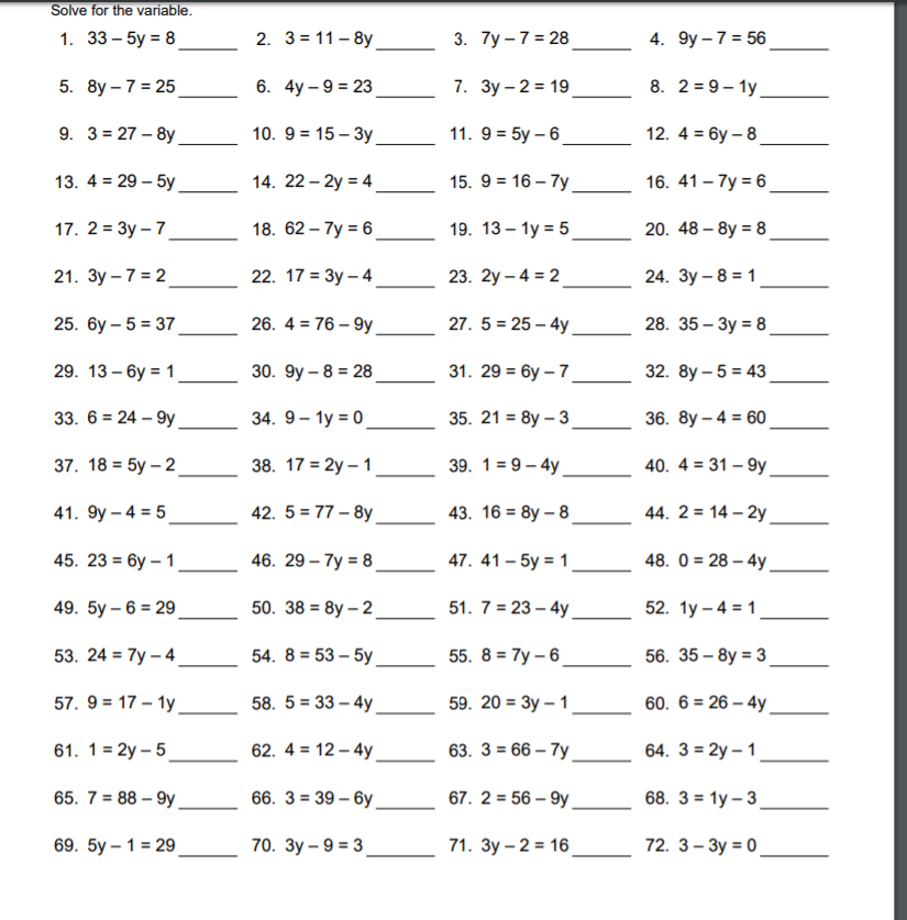 Year 7 Maths Worksheets With Answers Thekidsworksheet