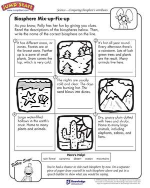 3rd Grade Earth Science Worksheets