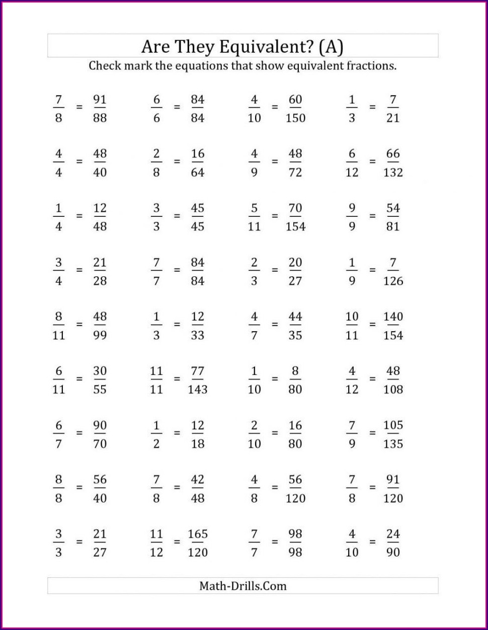 Math Worksheets For 6Th Grade Ratios