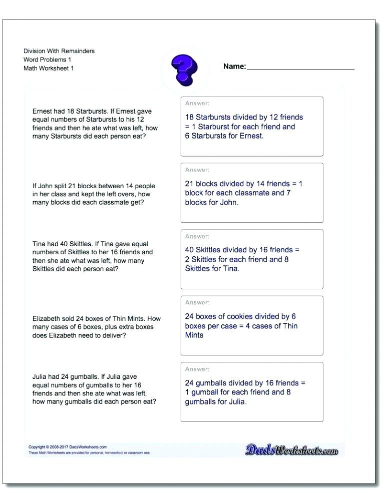 7th Grade Common Core Math Worksheets with Answer Key
