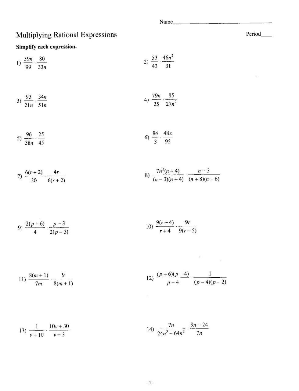 Two Step Equations Worksheet Math Aids