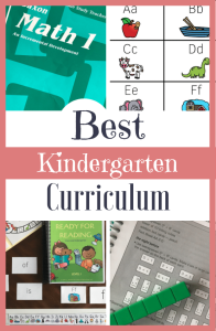 The Best Curriculum for Kindergarten Jen Merckling