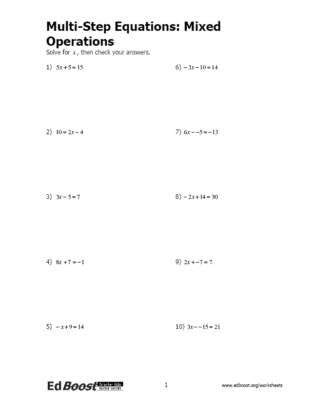 √ Two Step Equations Coloring Worksheet Pdf Two Step Equations