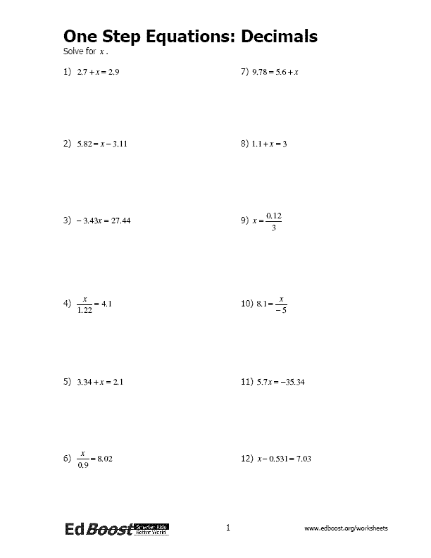 31 Solving Multi Step Equations With Fractions Worksheet Worksheet