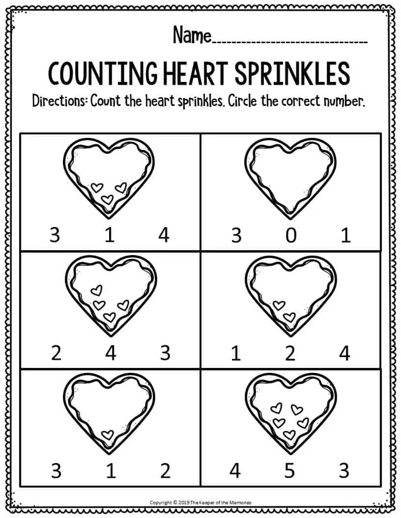 Free Valentine Printables For Kindergarten