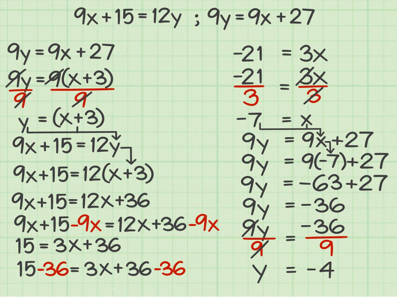 3 Ways to Solve Equations with Variables on Both Sides wikiHow