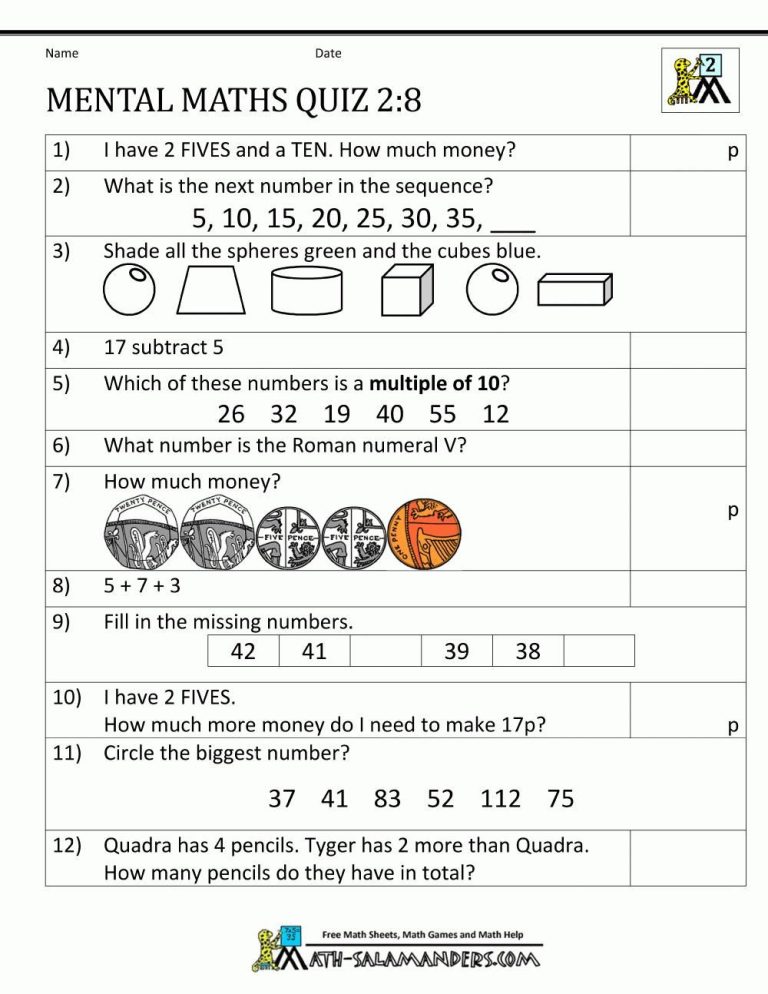 Year 7 Maths Worksheets Pdf Australia