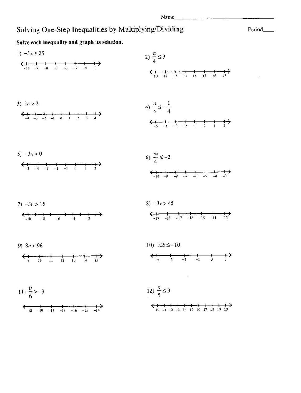 Solving Absolute Value Equations Worksheet With Answers
