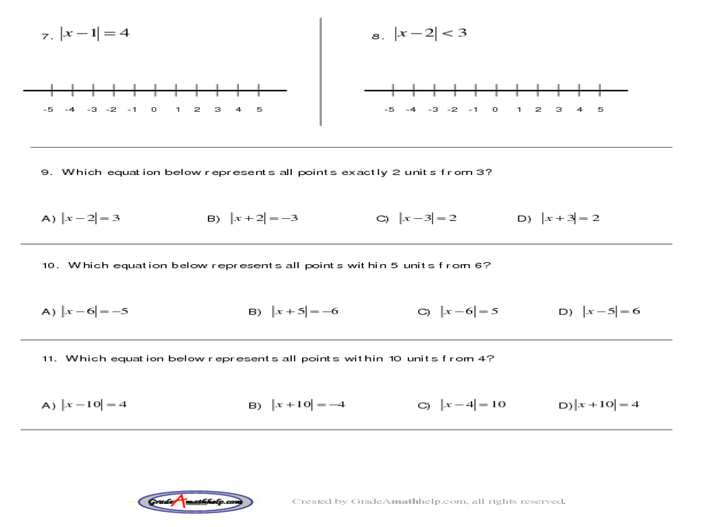 Solving Inequalities Worksheet 6th Grade worksheets multiplication