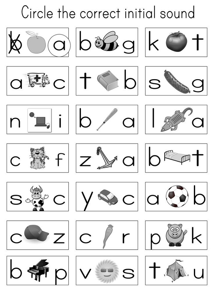 Alphabet Worksheets For Kindergarten Pinterest