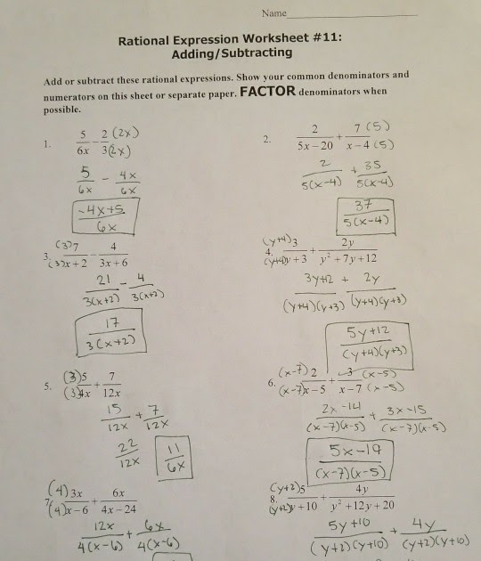Solving Equations By Adding Or Subtracting Worksheet Worksheet List