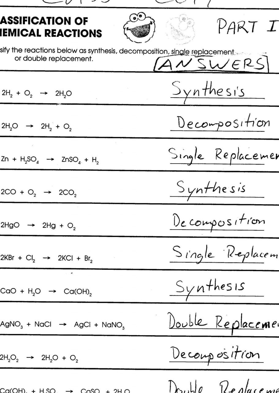 Chemistry If8766 Page 27 Answer Key Worksheetpedia