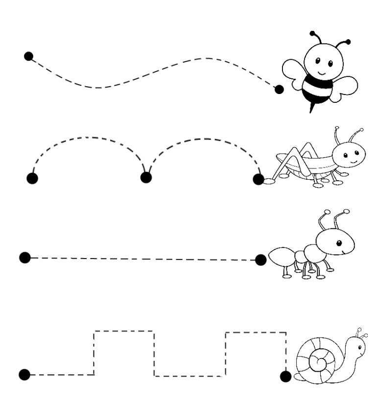 Tracing Activities For Kindergarten