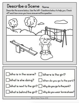 Speech Therapy Wh Questions For Preschoolers Worksheets