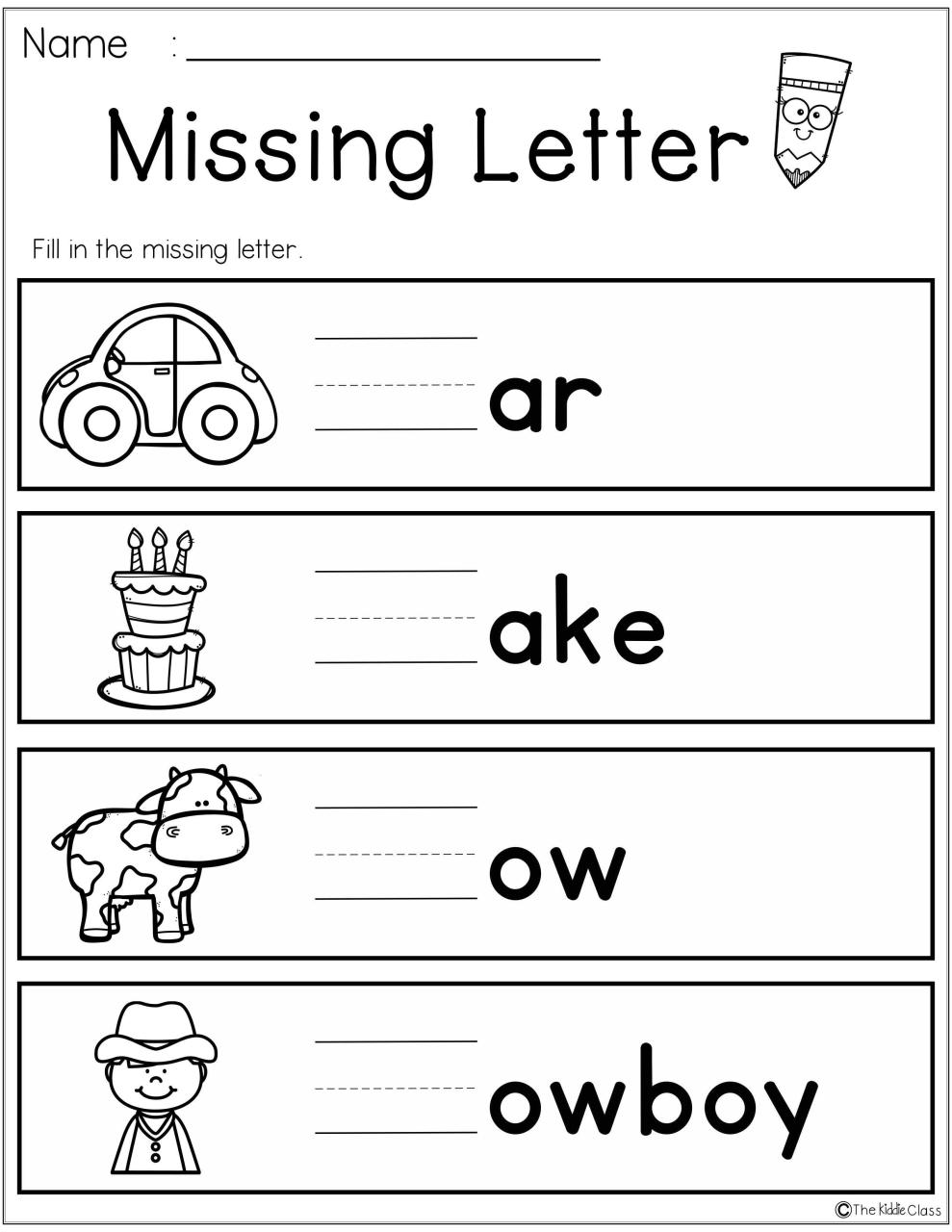 Dolch Sight Words Kindergarten Worksheets