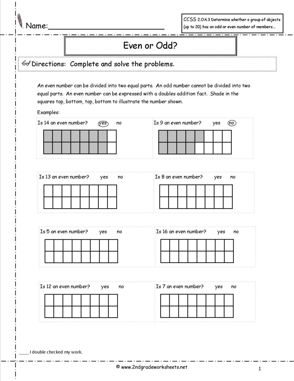 Math Worksheets 4Th Grade Common Core