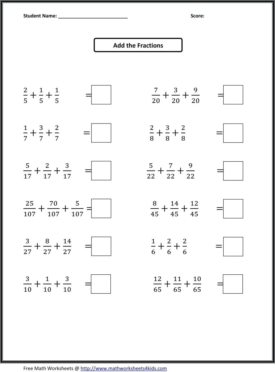 9 Functional 10th Grade Math Worksheets in 2020 4th grade math