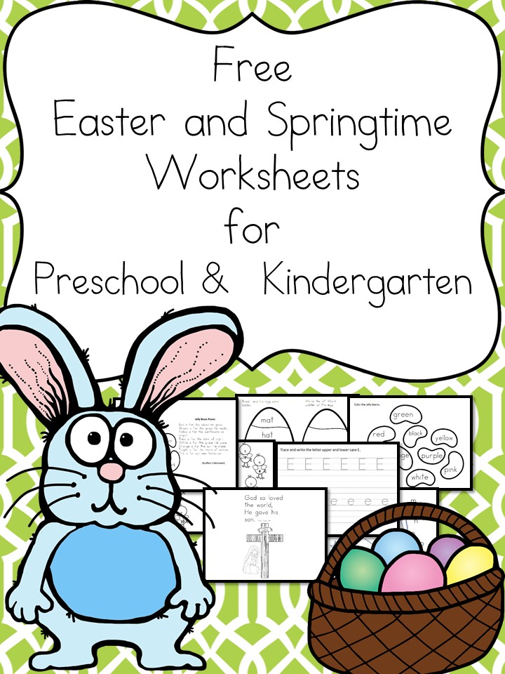 Free Easter worksheets for kids
