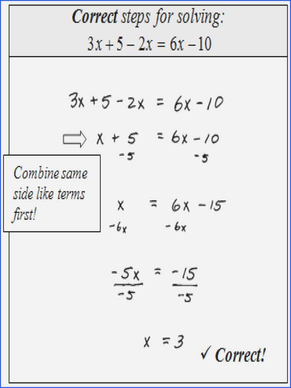 Solving Literal Equations Practice Worksheet Answer Key