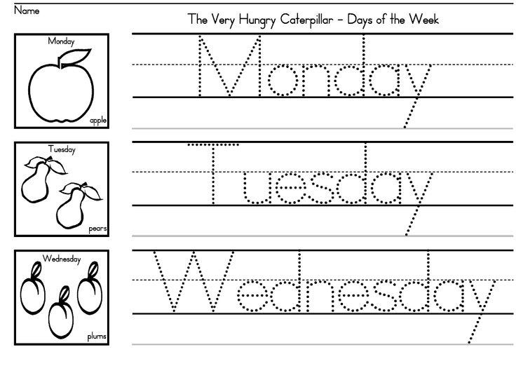 15 Best Images of Very Hungry Caterpillar Math Worksheets Free