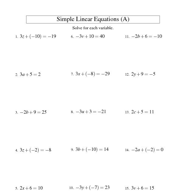 Quadratic Equation Worksheet 8th Grade William Hopper's Addition