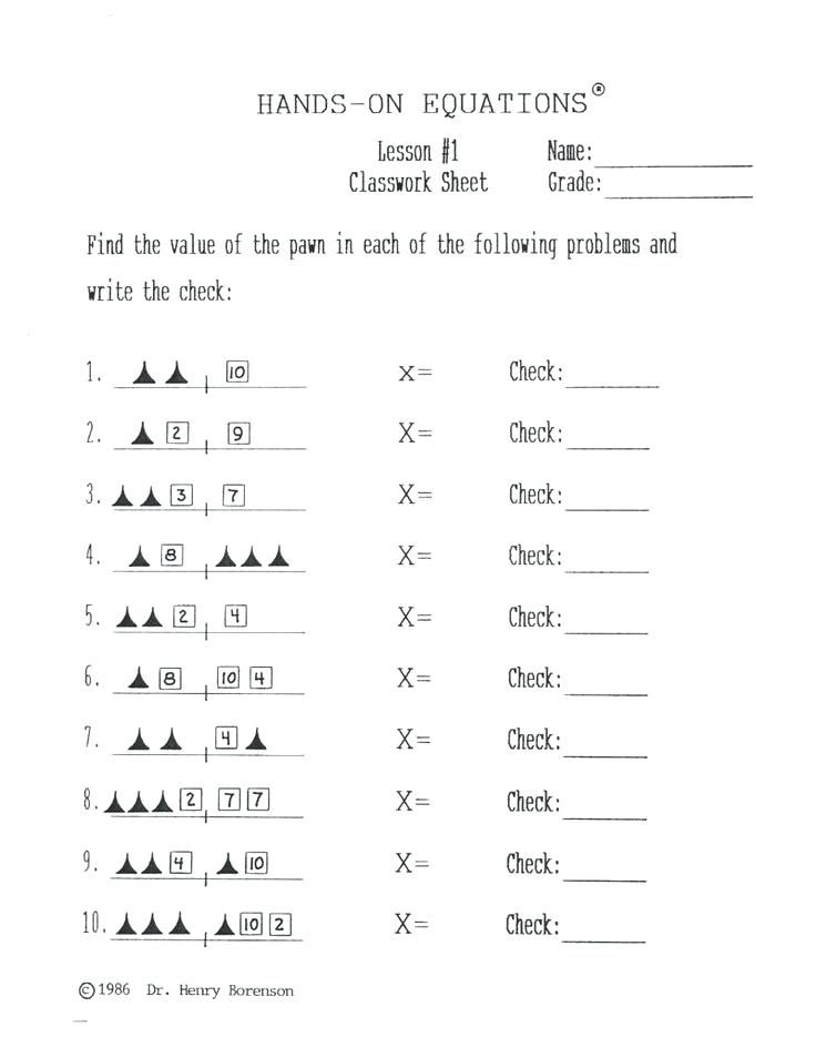 Literal Equations Worksheet Answer Key with Work