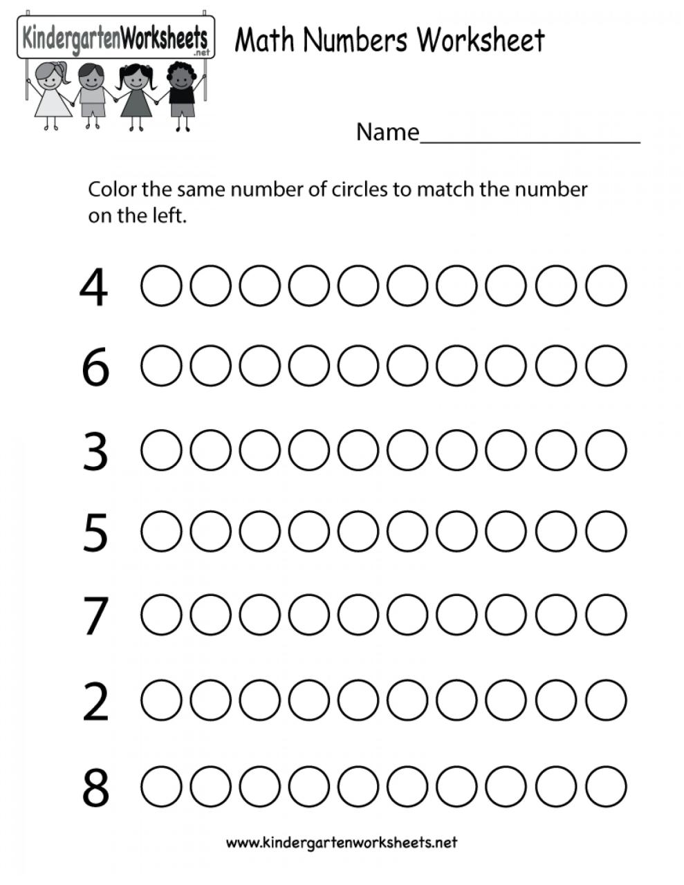 Math Worksheets Pre K Unique Prek Addition Counting —