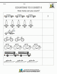 Counting Preschool Math Worksheets Pdf Preschool & K Worksheets