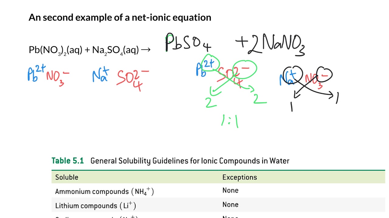 One more net ionic equation example YouTube