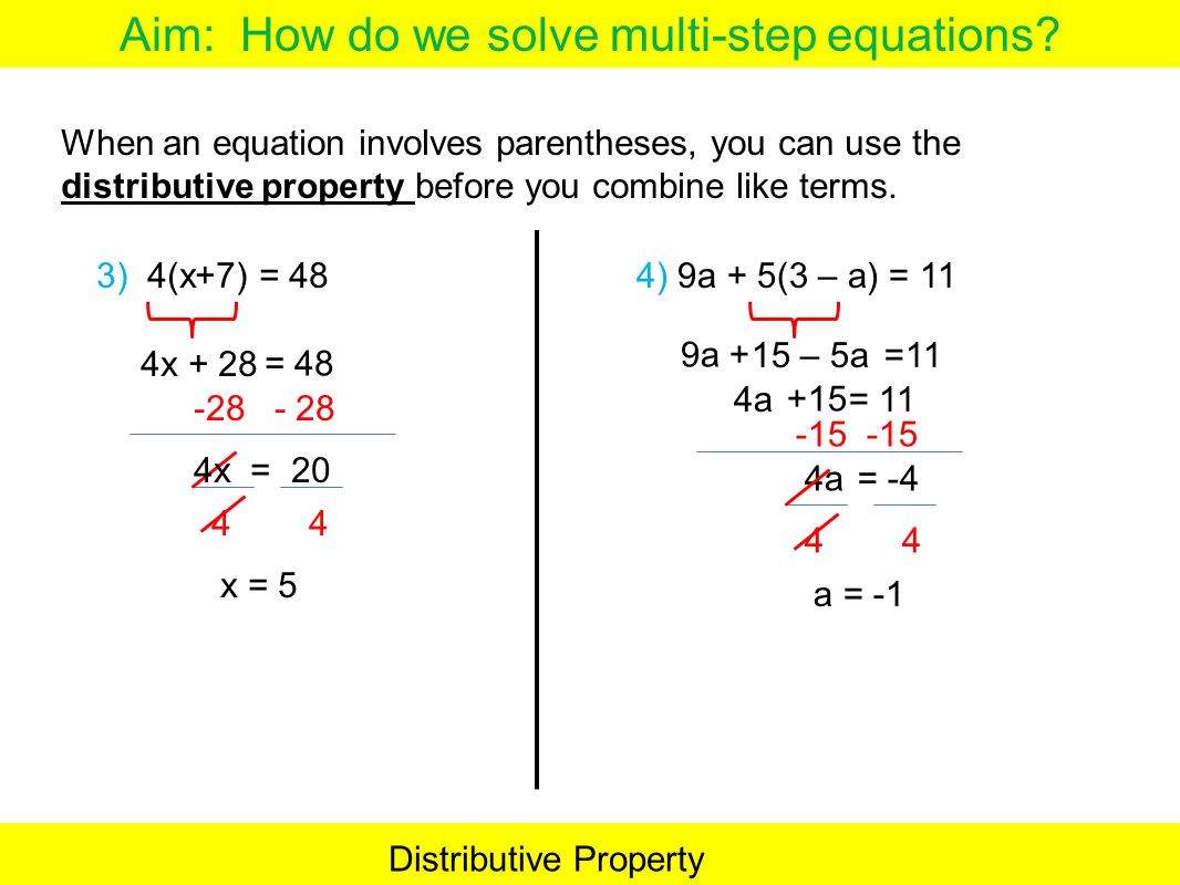 30 Multi Step Equations Worksheet Pdf Education Template