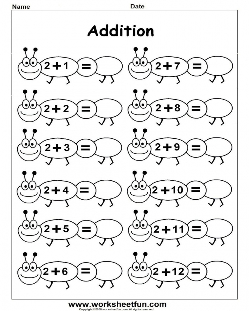 Free Printable Senior Kindergarten Math Worksheets Math Worksheets