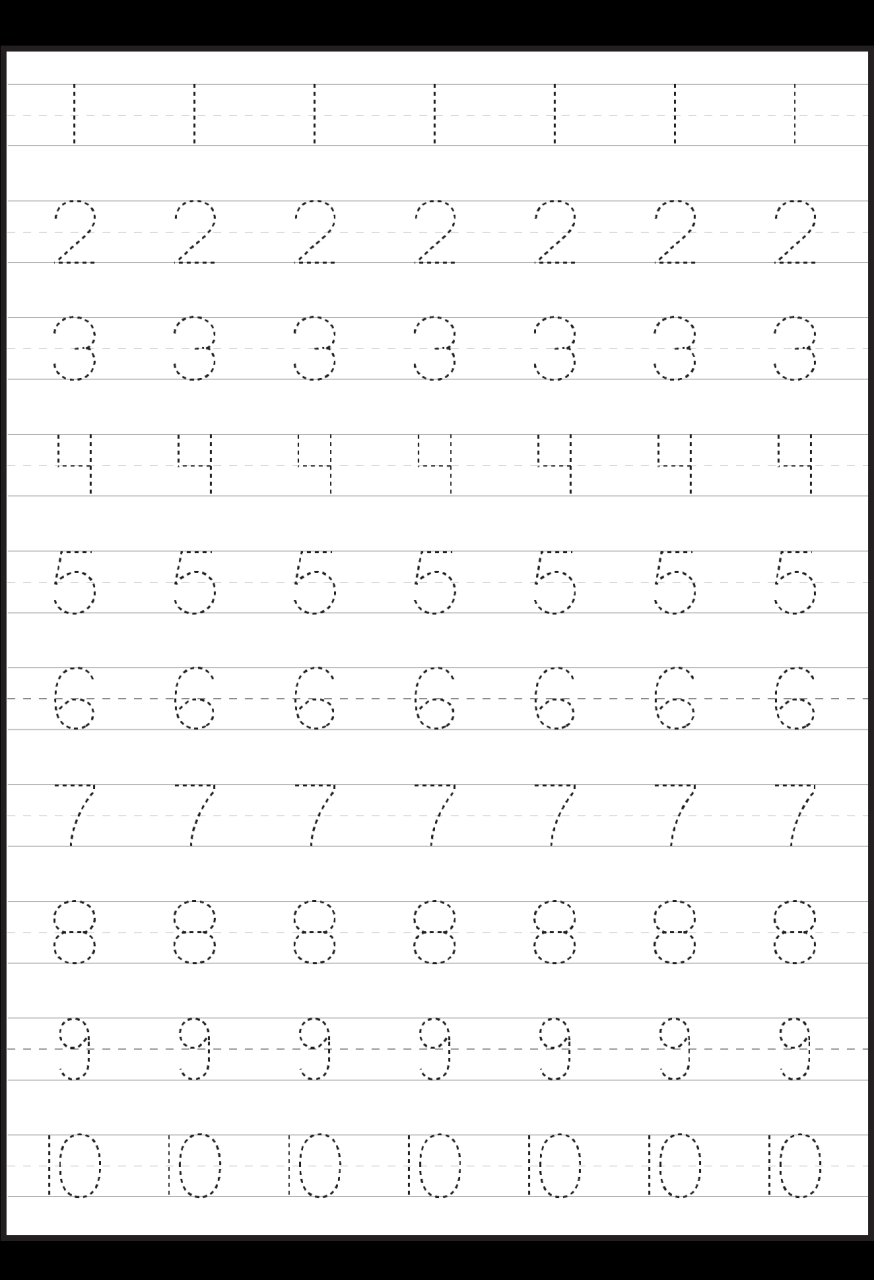 8 Best Images of Follow The Lines Pattern Worksheet Printable Numbers