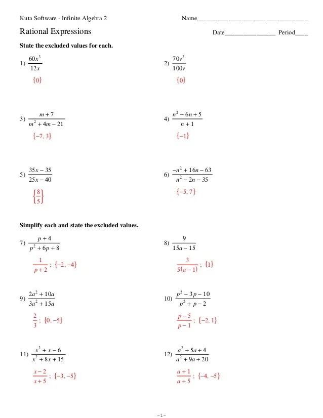 Solving Equations Worksheet Corbettmaths