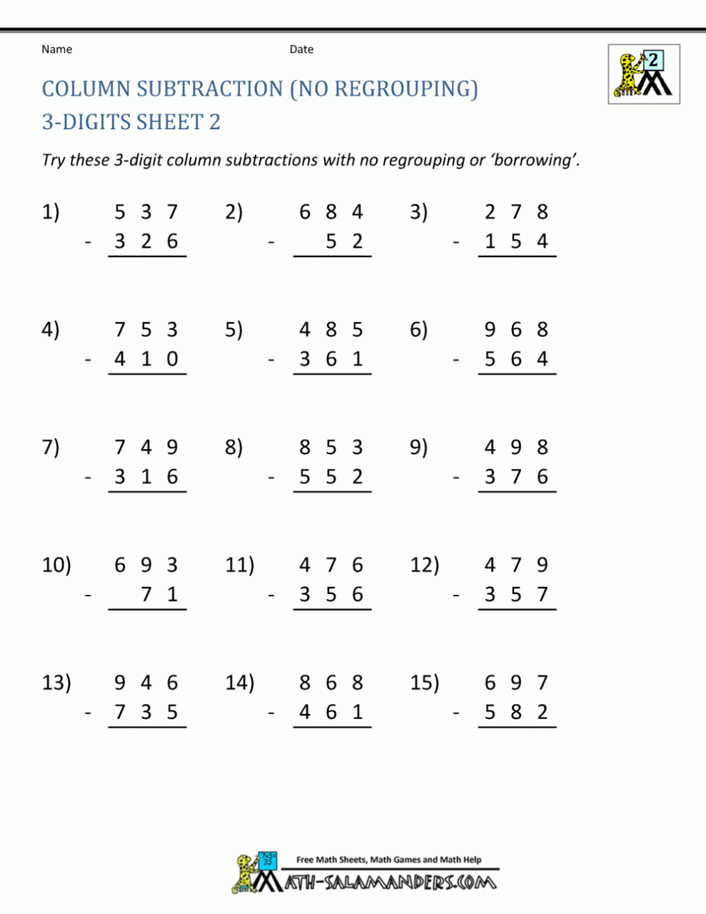 second grade math printable worksheets That are Crush Lucas Website