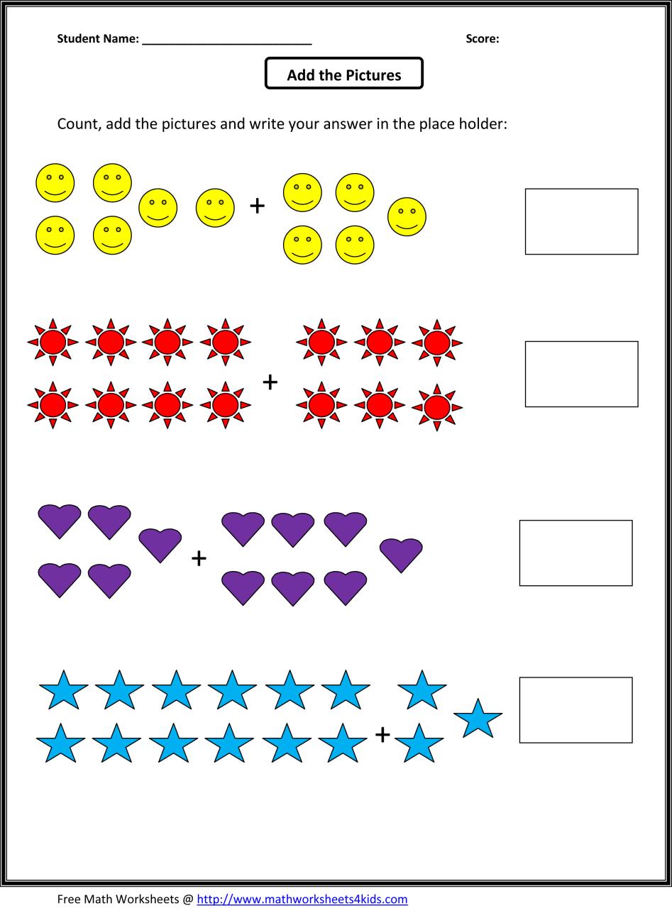 Simple Addition Worksheets For Free Download. Simple Addition