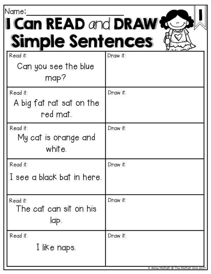How To Teach Kindergarten Students To Write Simple Sentences