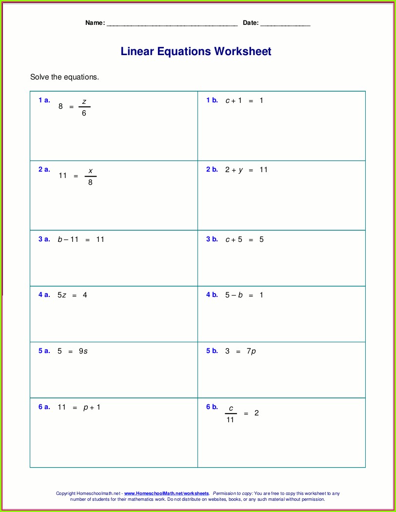 Solving Equations With Rational Numbers Worksheet Answers Worksheet