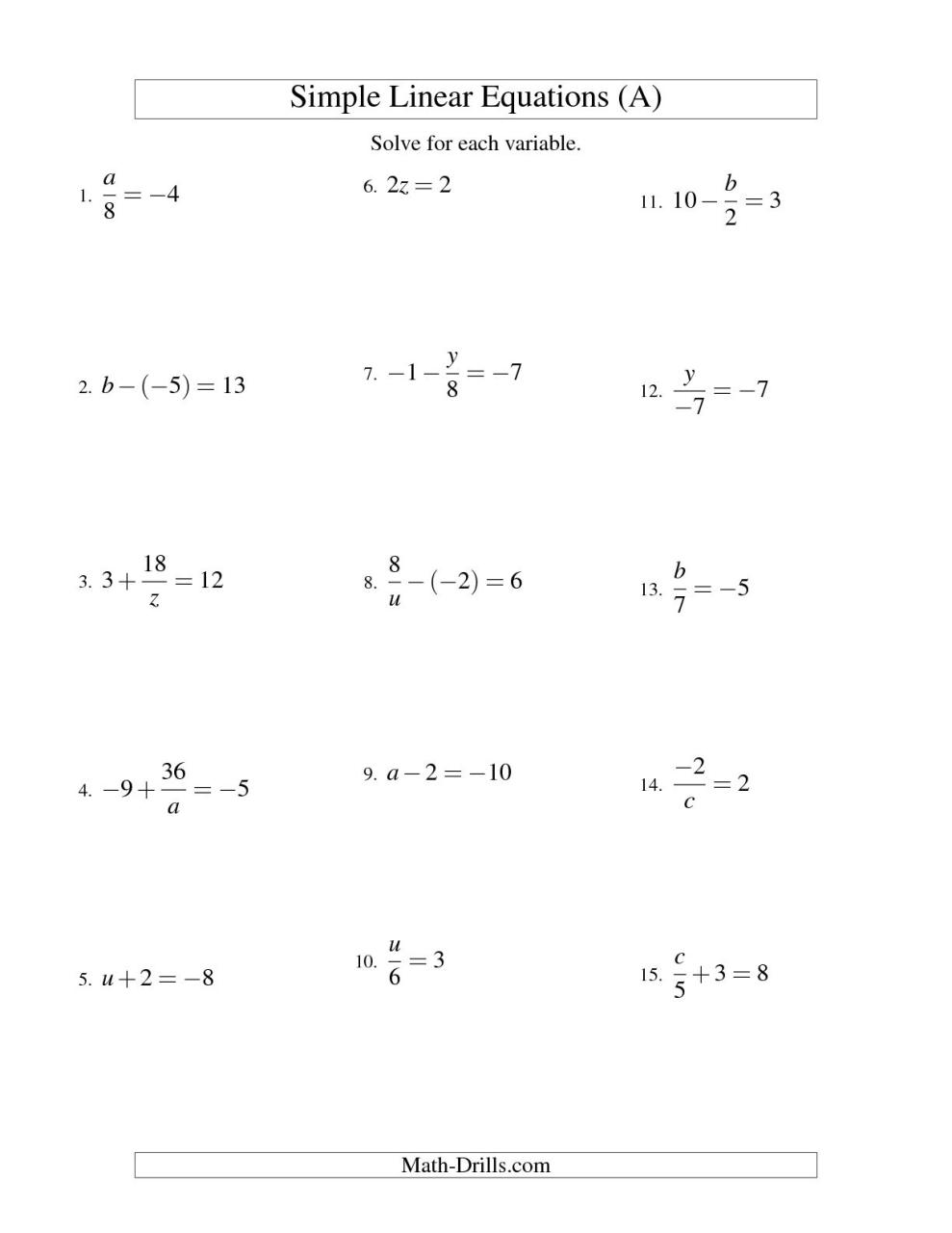 Solving Rational Equations Worksheet Answers Algebra 2