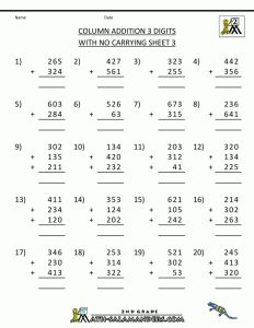 Grade 3 Printable Multiplication Worksheets
